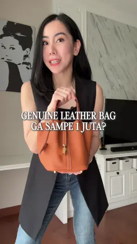 good investment & bisa dipake buat jangka panjang, plus cakep banget ga sih ini?😍 #genuineleatherbag #localbrand #localbrandbag #bagreview 