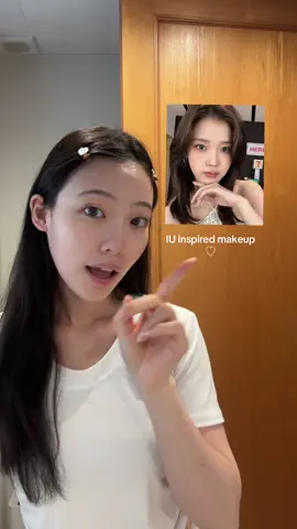 Oops it ended up basically being my everyday makeup… #iu #makeup 