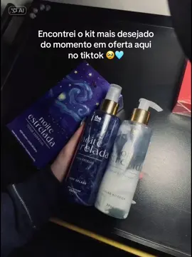 Kit: Noite Estrelada 🥹🩵🌟  #thabeauty #noiteestrelada #tiktokshop #comprasonline #fy 