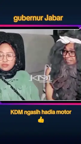 gubernur Jabar KDM bapak aing ngasih hadia motor 👍 #fyp #gubenurjawabarat #kdm 