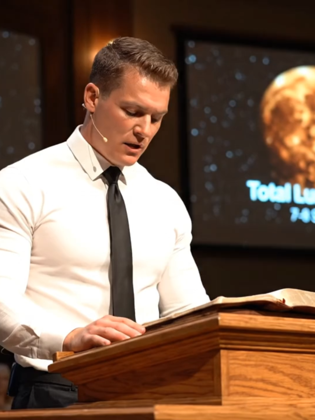 Total Lunar Eclipse - 7-8 Sept. Joel 2:31 reads, 