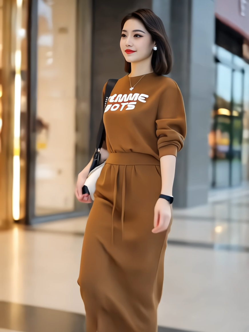 Set Bộ Nữ Áo + Chân Váy  SB66 Thiết Kế Mới Lạ, Chất Vải Len Tăm Cao Cấp.#setbo #setbonu #setvayao #thoitrang #thoitrangnu ,fyp, capcut, trending, xu hướng, viral, viralvideo, thời trang nữ.