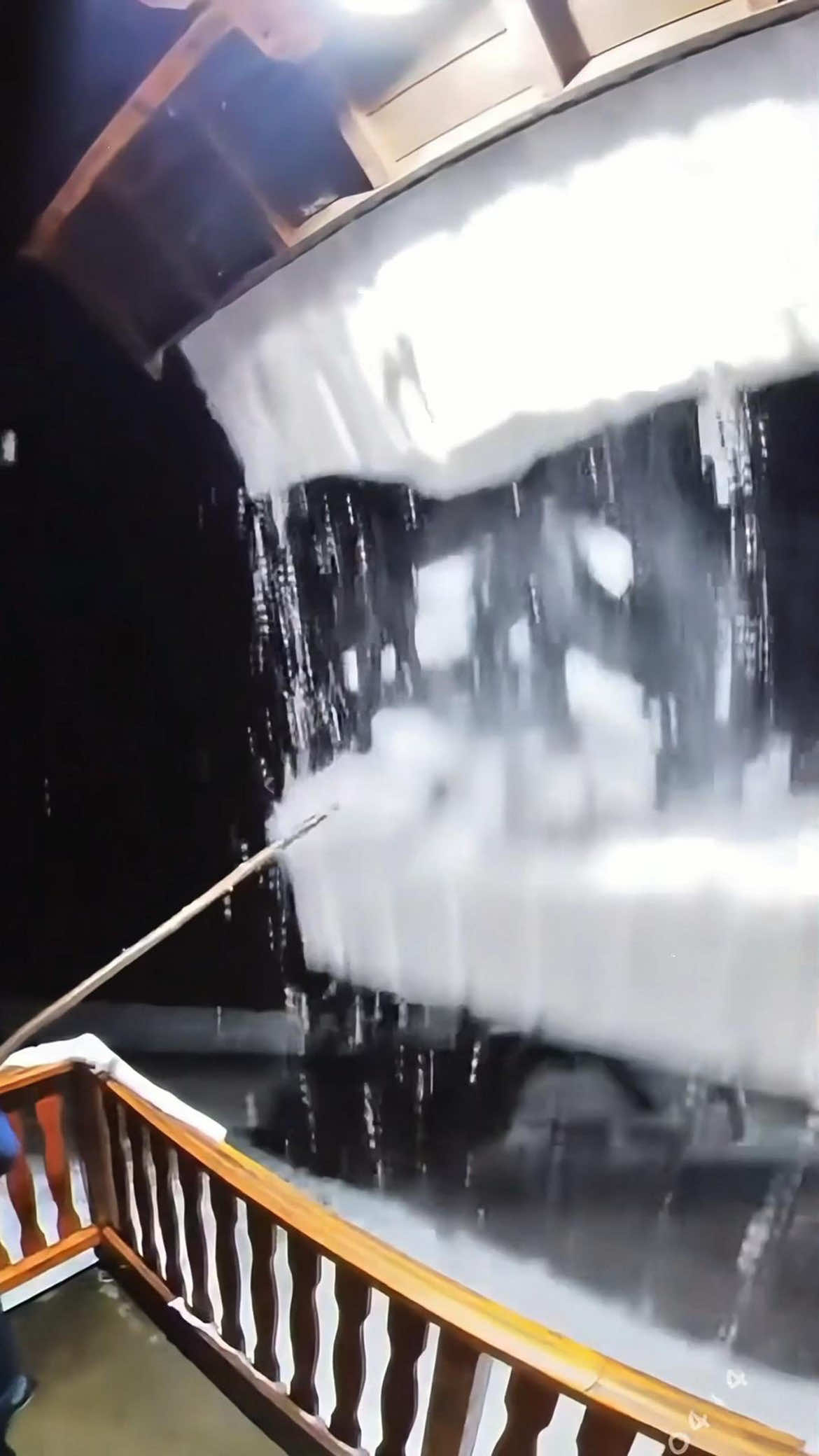 Satisfactory snow removal #satisfying #asmr #snow #ice #fyp #fypシ #oddlysatisfying 