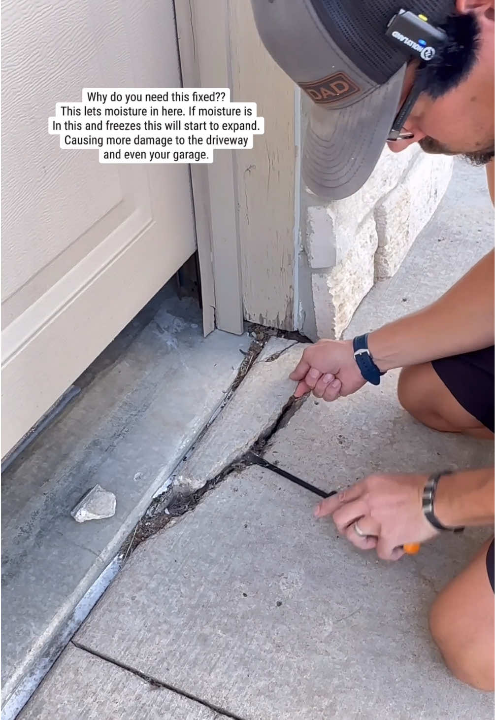 Fixing The Broken Corner Of Concrete On My Driveway/sidewalk 