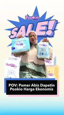 Bunda kalo mau dapetin harga spesial juga, jangan lupa CO Paymentnya di live Pookio yaaa🥳😍 #Pookio #popokbayi #bebasgerak #guncang99sale 
