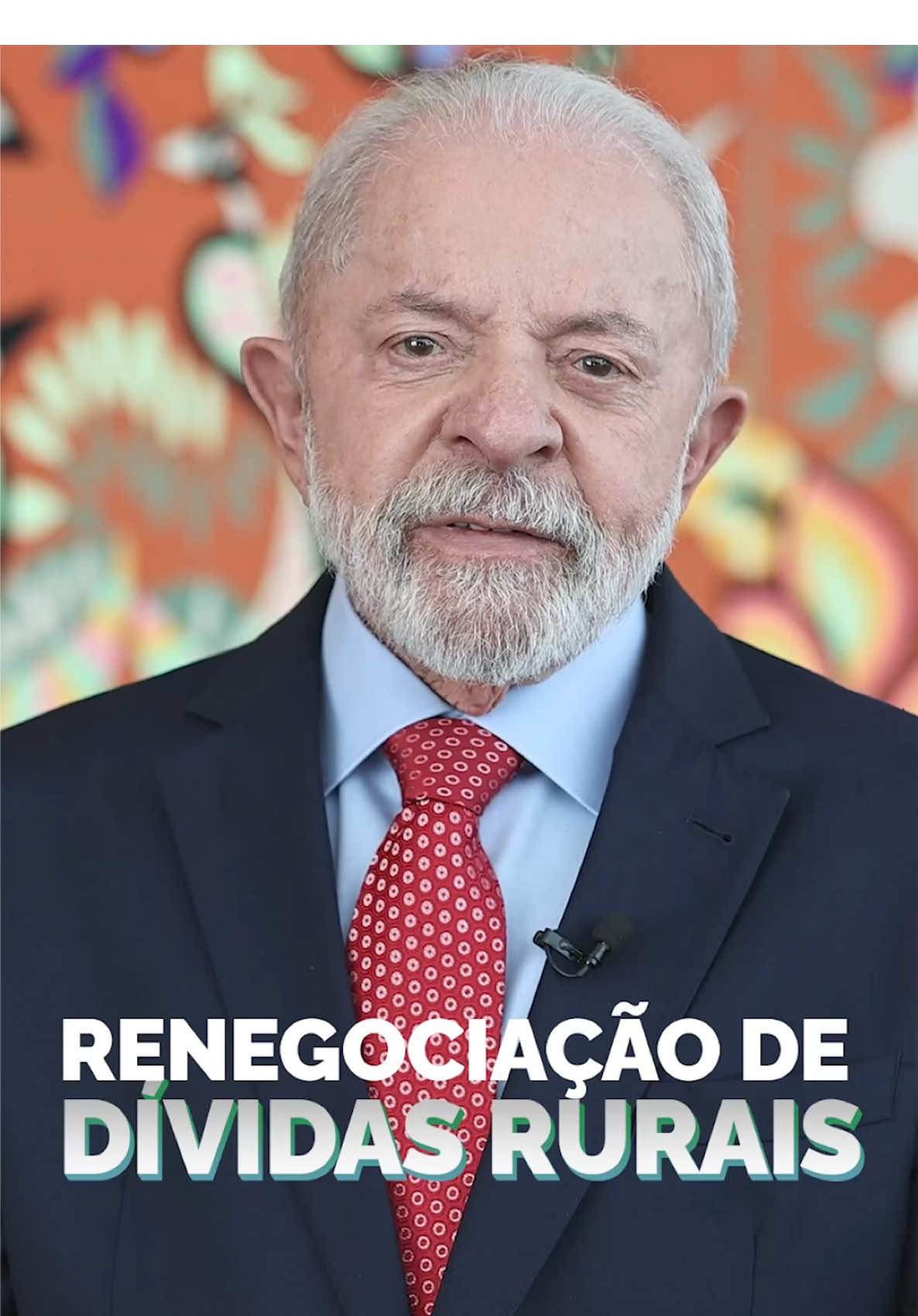 🌾 Notícia importante para o campo! Assinei hoje Medida Provisória que garante renegociação de dívidas rurais em condições especiais. São R$ 12 bilhões para apoiar até 100 mil produtores, principalmente pequenos e médios agricultores que sofreram com secas e enchentes nos últimos anos. Isso significa mais segurança para quem trabalha na terra, mais alimentos na mesa do povo brasileiro e um país mais forte diante das mudanças climáticas. 🎥 @Ricardo Stuckert 