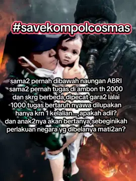 semoga Tuhan  memberi jalan terang agar pera pemimpin negri melihat jasa2 beliau ,dan anak2nya tetep bangga krn negara hadir utk para pahlwannya#tnipolri selalu ada🥰🇮🇩🔥