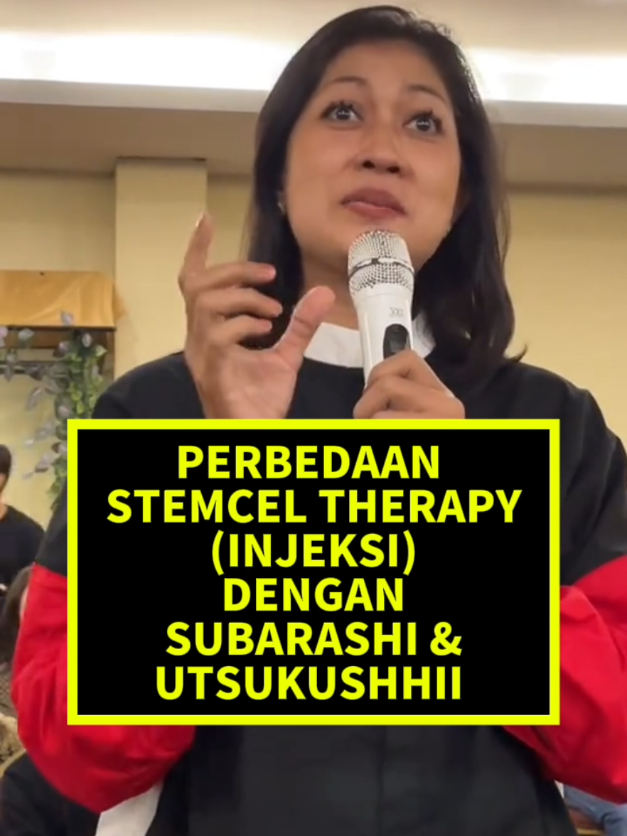 Apa perbedaan Stemcell therapy (INJEKSI) dengan Subarashi dan Utsukushhii? ini penjelasan dr. ,Diana Novitasari, Sp Pd, KEMD, FINASIM #stemcelltherapy #alternatifterapistemcell #subarashiutsuksuhhii 