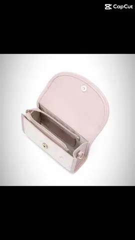 Cow&Kitty - BORRY ROSA Túi Phong Bì Có Khóa Kéo, Phong Cách Mới Cho Năm 2025, Màu Hông Hoa Anh Đào, Charm Kitty Dễ Thương, Dành Cho Nữ #capcut #trend #thoitrang