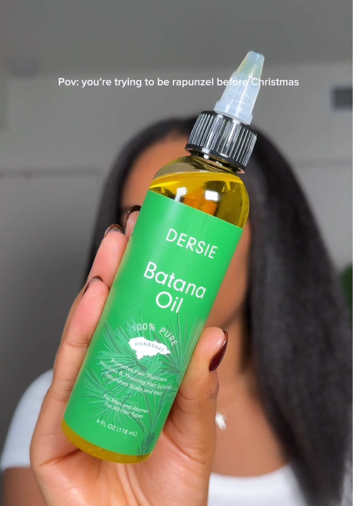 How to grow long natural hair using Batana oil ✨ #4chair #howtogrow4chair #naturalhair #batanaoil #hairgrowthtips 