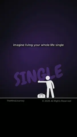 Living Whole Life Single..#psychology #lifelesson #deepquotes #selfawareness #overthinking #single #happy #life #marriedlife 