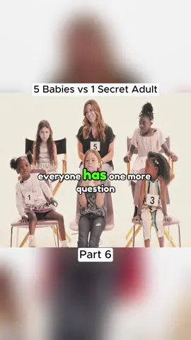 5 Babies vs 1 Secret Adult#babies #secret #foryou 