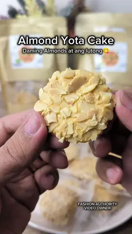 Buy1 TAKE1 Almond Yota Cake l Daming Almonds, Ang Lutong pa😋 l #almondyotacake #crispyalmond #almondbiscuits 