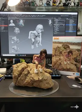 tutorial: Buka openart digoogle dan daftar pakai akun google. unduh gambar yg sdh diedit di Gemini. masukan prompt.selesai. untuk prompt ada dikomentar #miniature #tren #trenminiatur #viral #openart 