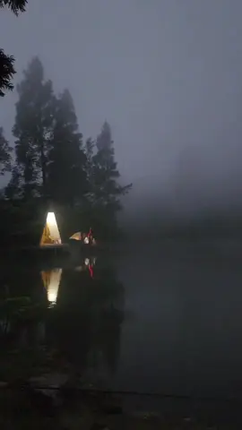 Camping & Glamping Situ Cangkuang Lestari syahdu at Night & beautiful at Day 😍🥰😍 Lokasi : Jonggol, Puncak Dua, Jawa Barat #rawacangkuang #situcangkuang #situcangkuanglestari #camping #syahdu 