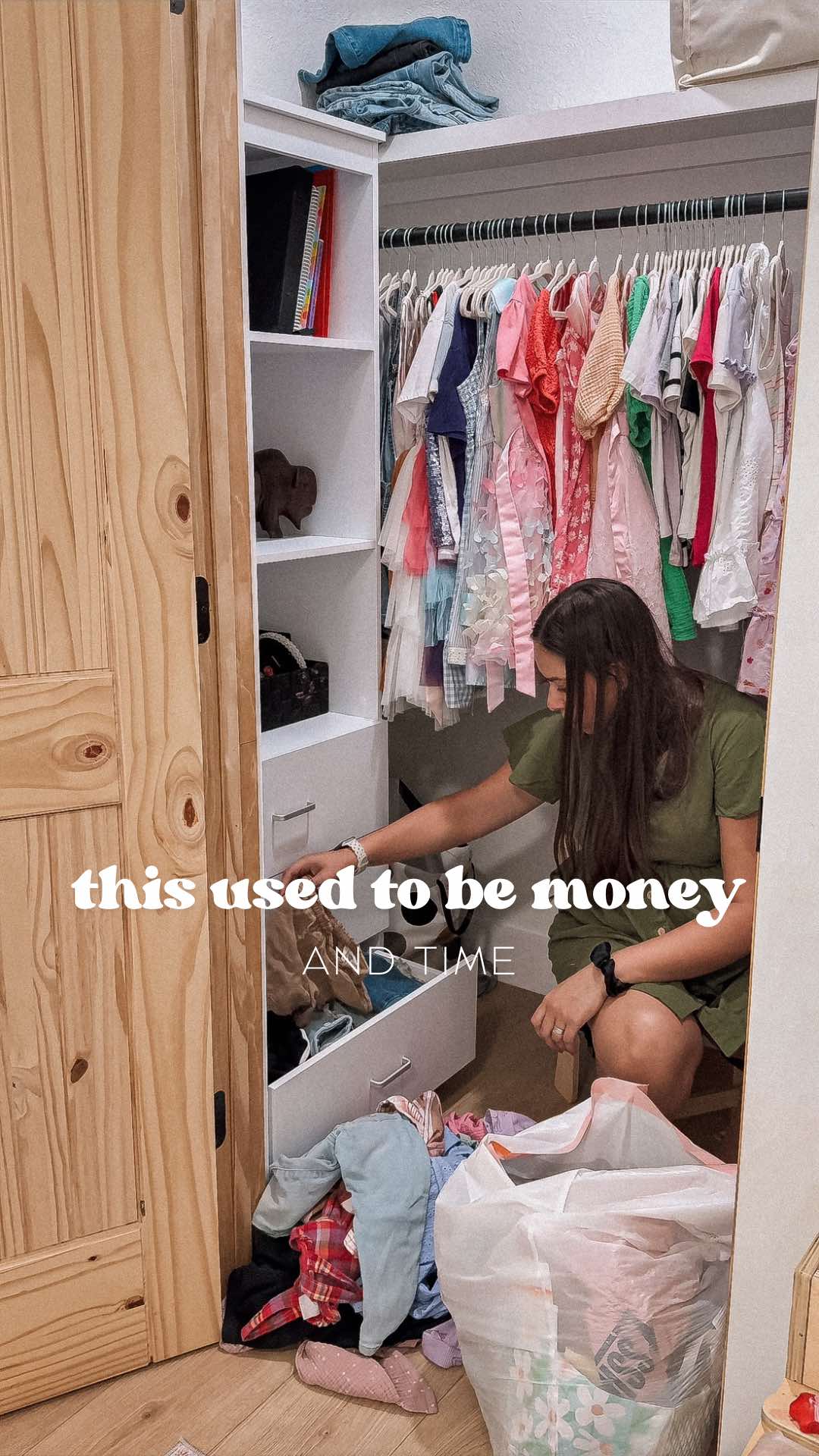 Turns out those random hauls aren’t “little purchases”  after all. Over time they add up money, clutter, and mental load. And when you finally let go of things, it can be humbling. One of the hardest parts of decluttering is the thought of “but I spent money on this.” But here’s the truth: the money wasn’t wasted when you let it go…. it was wasted when you bought it. 🙊 guilty as charged  Letting go is actually an investment. Because every lesson costs something. And if you walk away with more awareness and intention, it was worth it. Here’s how I handle it: ✨ Set a minimum $ amount I’m willing to sell something for. Anything under that, I donate. ✨ Give myself a set time frame to sell the rest. If it doesn’t sell? It goes. ✨ Remind myself: time is money, and money is time. So while some things sting to release, think of it as a lesson learned, and a blessing for someone else. What’s your biggest hurdle? #intentionalhome #simplified #momof4 #simplehome #declutteryourlife