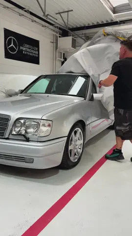 Asmr from my LIMITED E500🩶 #mercedes #benz #w124 #amg #asmr 