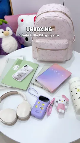 Balo Hello Kitty size to - số lượng có hạn 🙆‍♀️🐰 #balo #hellokitty #backtoschool #borryrosa #embehan04 