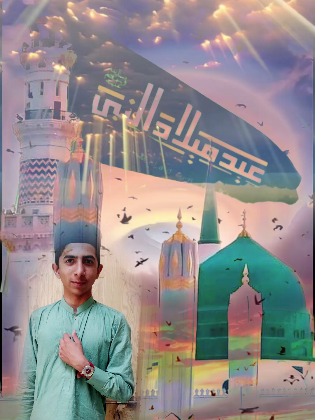 12 rabi ul awal #tiktok #capcut #@ haseebali