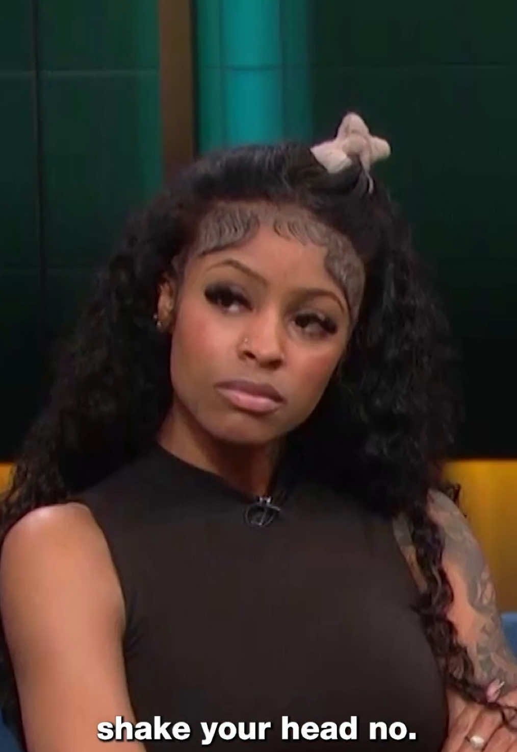 Replying to @SamDidHerBest This is never for TV #KaramoShow #motherdaughter #sisters 