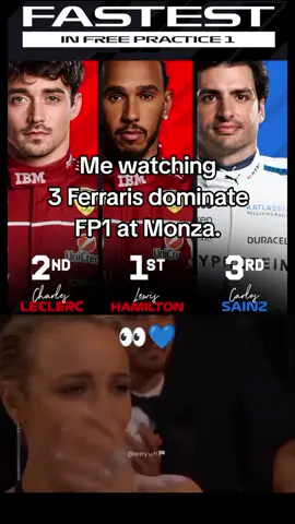 FP1 or Ferrari Practice 1? 👀🤔  #f1 #f1tiktok #f1memes #monzagp #scuderiaferrari 