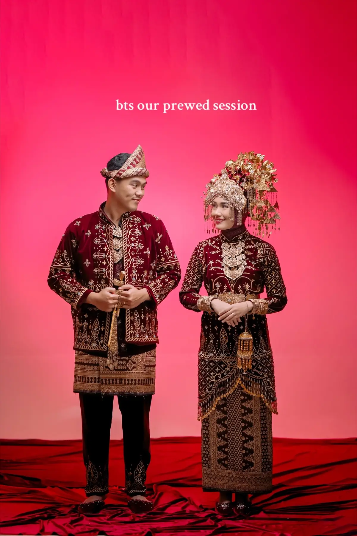 archive prewed session 💌  #prewedding #aesanpaksangko #adatpalembang #sriwijaya #wedding