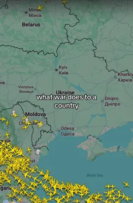 not even one plane… #ukraine #flightradar24 #sad #fyp 