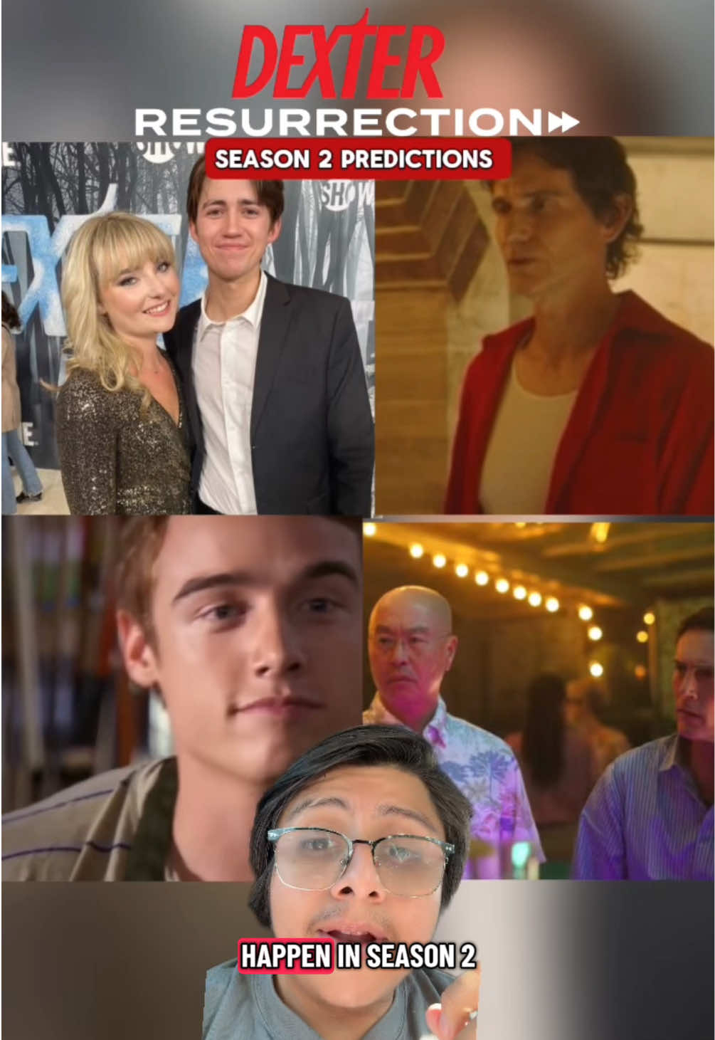 DEXTER RESURRECTION SEASON 2 PREDICTIONS #dexter #dexterressurection #joeyquinn #brianmoser #lumen 