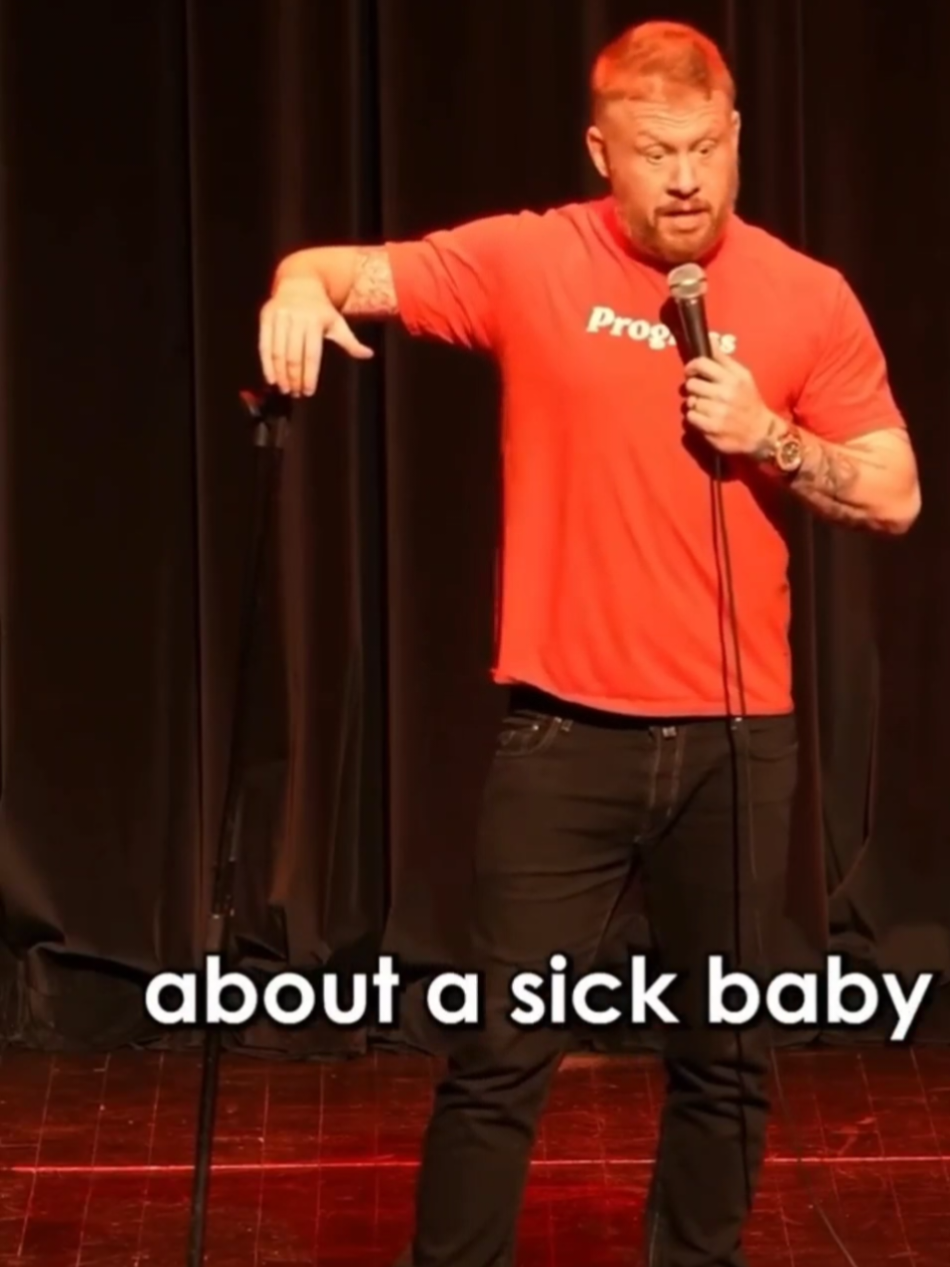 Paul Smith  Sick Kid #comedy #comedian #funnyvideo #standup #fyp @Hot Water Comedy Club 