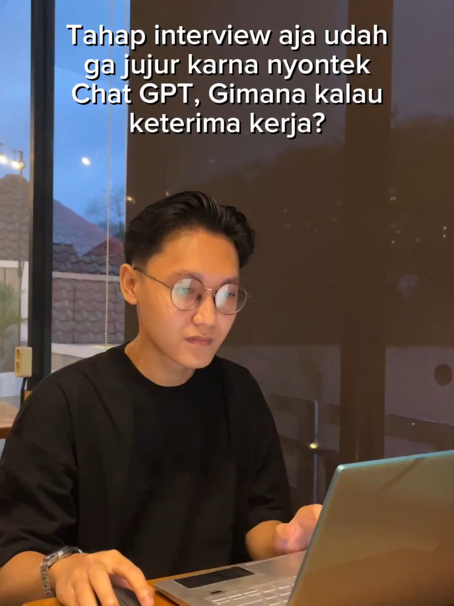 apalagi yang harus HR percaya? --------------------------------------------- Intervyou, platform latihan wawancara dan optimasi CV berbasis AI #aiinterview #takutinterview #lolosinterview #kerjapakeai #ai
