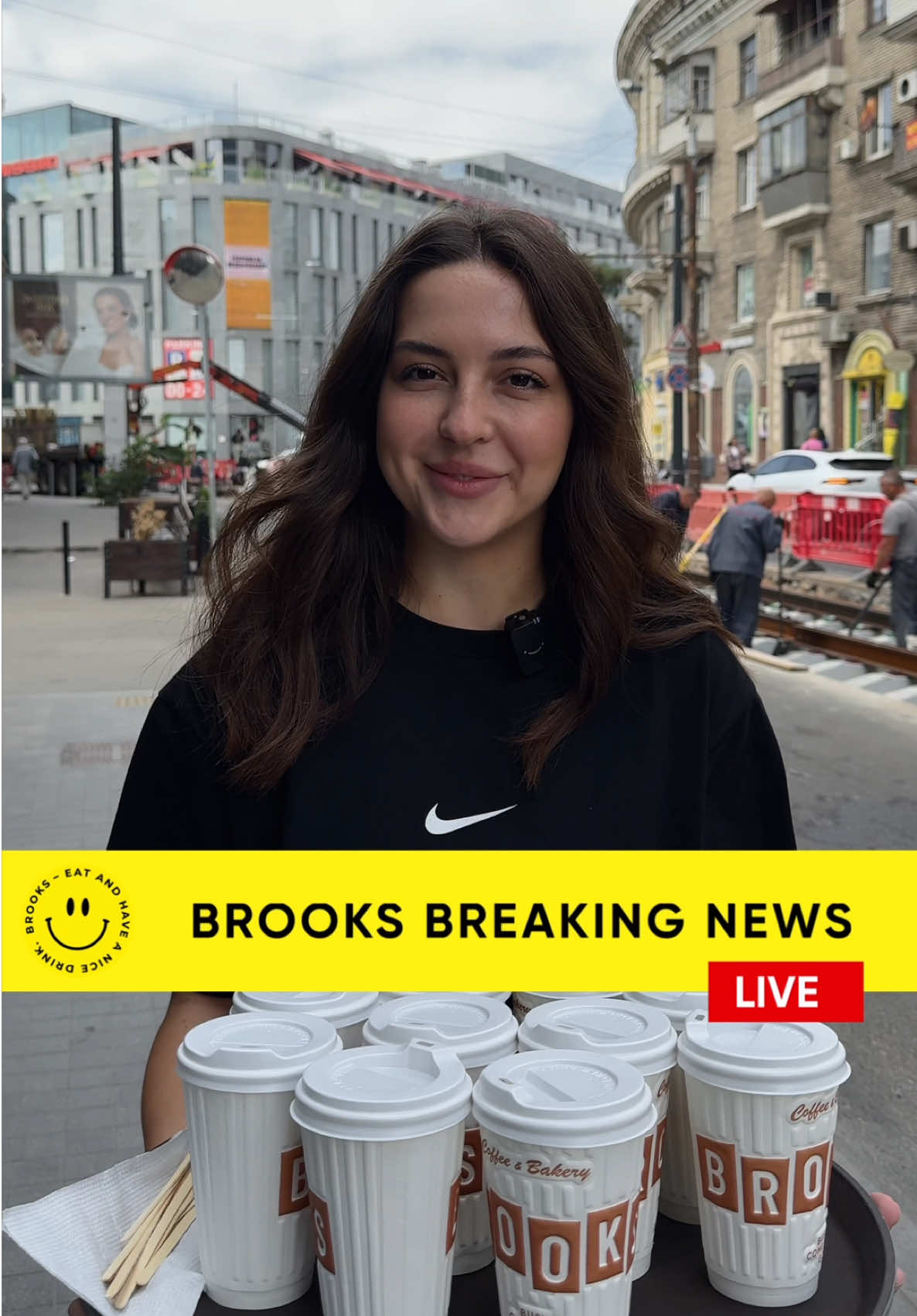 BROOKS BREAKING NEWS 🗞️🙂 Поки чекаєте на наступний випуск, заходьте на каву!  #BROOKS #varfamily #дніпро #brookseatsdrinks #news 