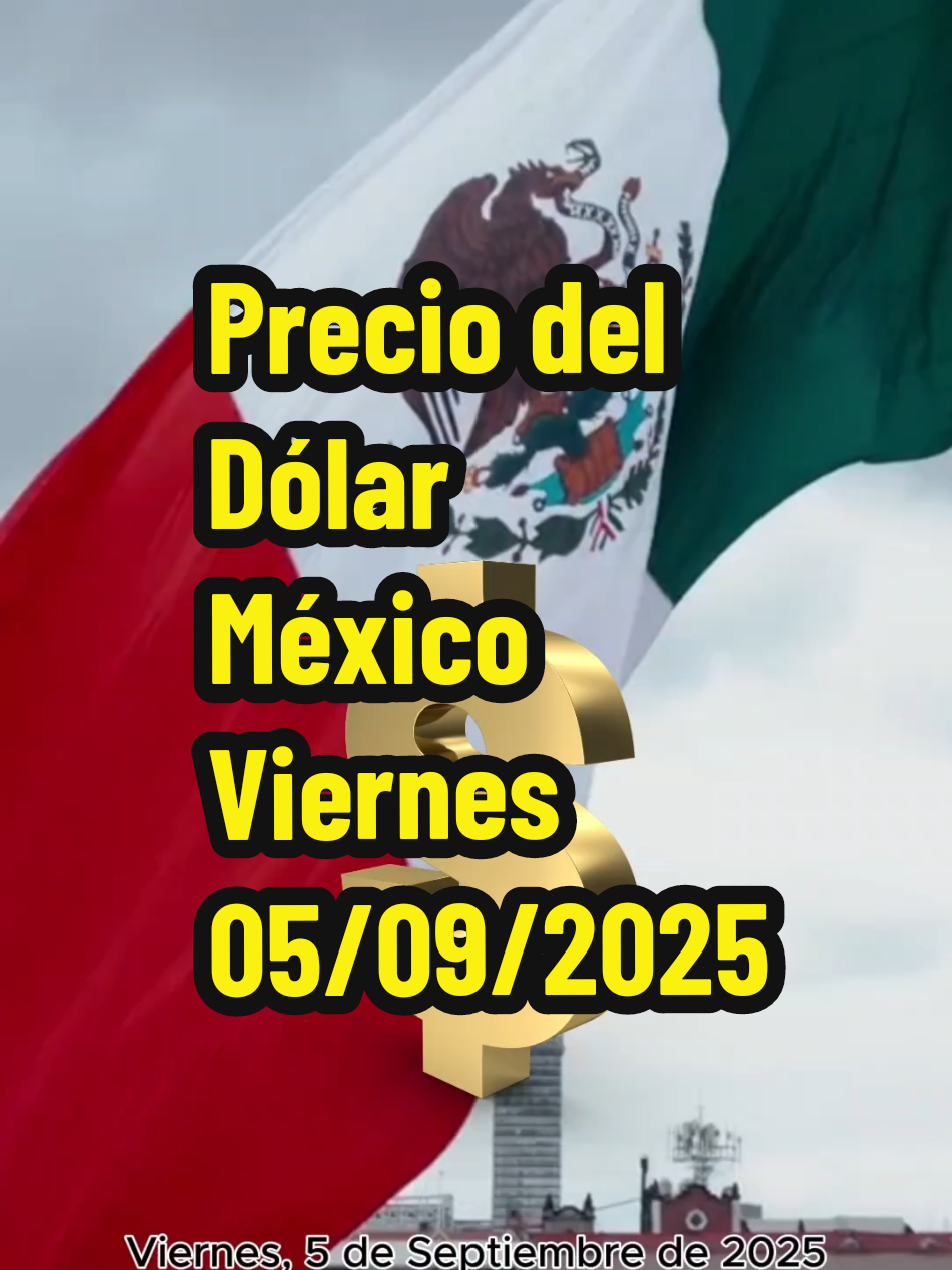 ¿Quieres saber todos los días el precio del dólar en México? este canal te lo indica. Pero antes recuerda que en pynpon.com puedes publicar gratis todo lo que haces para ganar reputación digital y que confíen en ti en cualquier parte del mundo. Para hoy viernes 5 de Septiembre de 2025 esta es la cotización MXN 18,76 Para que esta información te siga apareciendo, comparte, comenta pynpon.com, así nuestro sistema te la manda directo.  Y para que siempre la encuentres, sigue esta cuenta, dale me gusta y guárdalo, así TikTok te la sigue recomendando. #pesomexicano #dolarmexico #economiamexico #mexico #dolarhoy   Pyn Pon es una plataforma digital diseñada para ayudarte a construir una reputación global basada en hechos reales. Aquí puedes publicar gratis tus productos, servicios, alquileres o cualquier actividad que realices, creando un historial público que sirve como carta de presentación para que otras personas confíen en ti. Más que un simple marketplace, Pyn Pon convierte tu vida cotidiana en la mejor prueba de tu confiabilidad. Descúbrelo en pynpon.com.