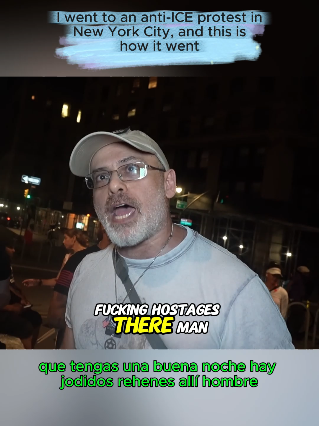 I went to an anti-ICE protest in New York City, and this is how it went Part A-18