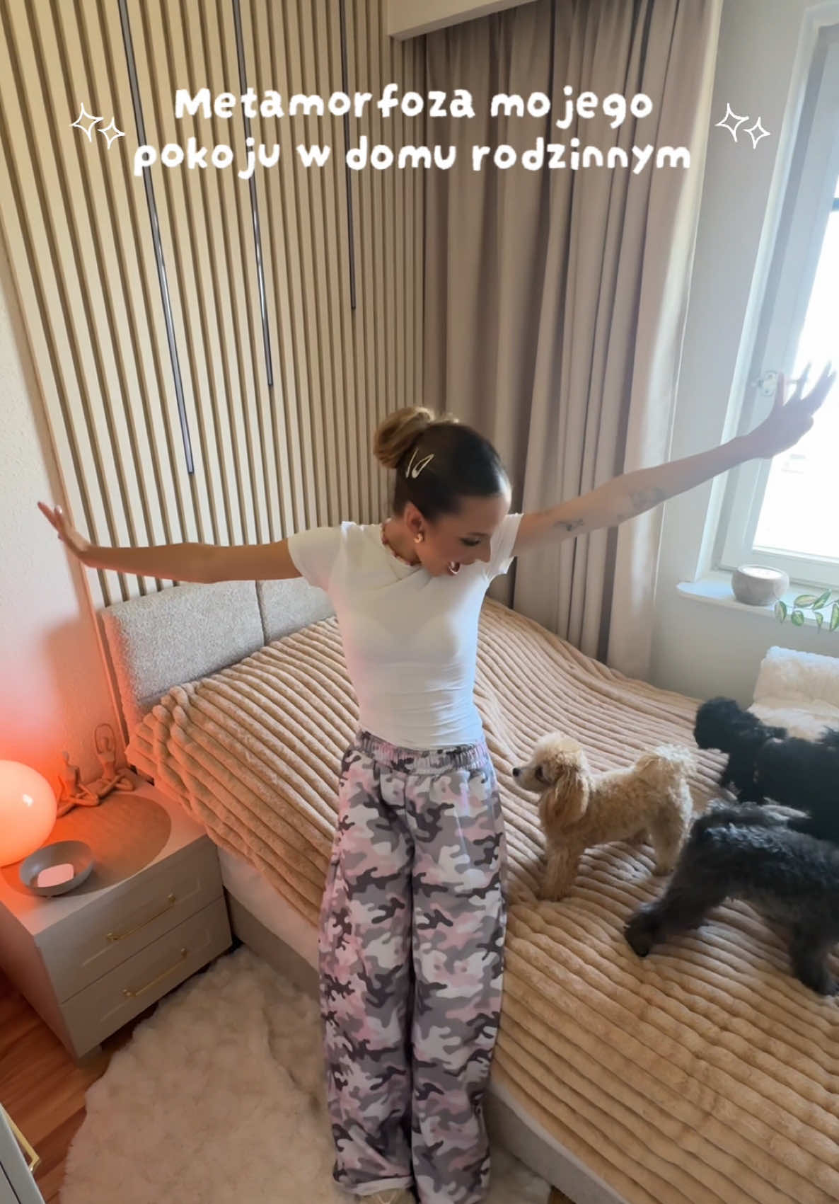 [reklama]  @Fabryka Mebli BODZIO jeszcze raz dziękuję Wam za ten cudowny projekt! 🩷 Dzięki Wam moja mama ma piękną nową sypialnie idealnie na jej urodziny! 🤍🥳