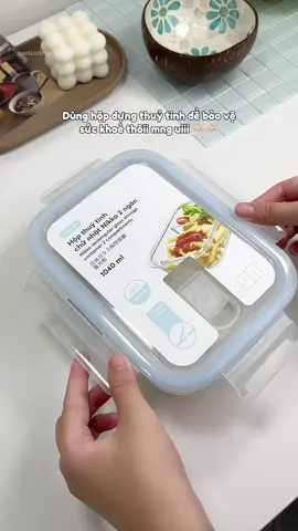 Hộp đựng cơm thuỷ tinh mang cơm đi làm INOCHI 🍚✨👉🏻🍜 #hopthuytinh #inochi #hopthuytinhchiunhiet #hopdungcom #nariunbox 