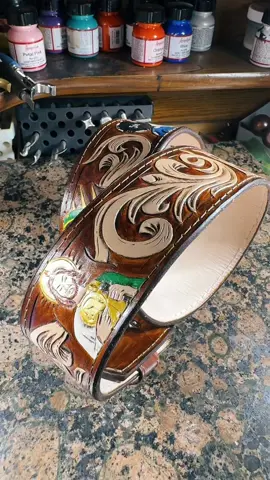 Memphis TN ➡️ Addison IL #aaleather #leather #belt #benitez #handmade #work 