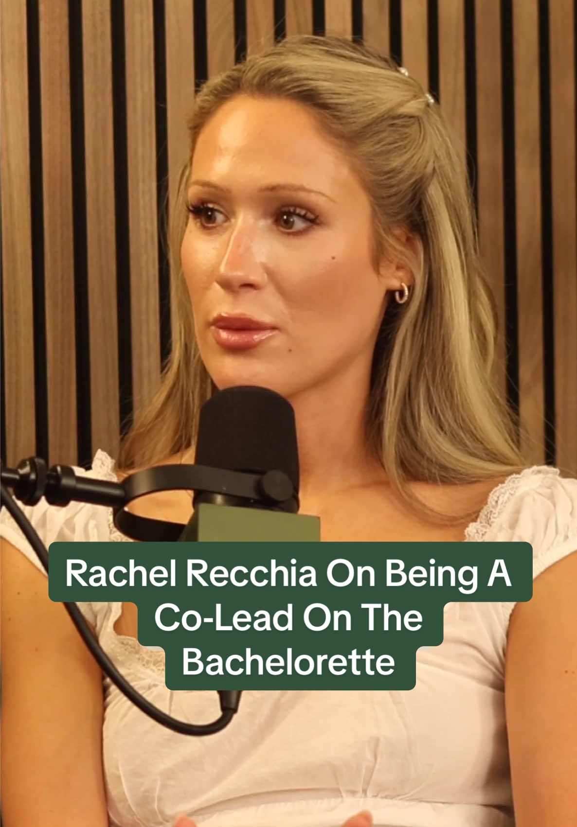 @Rachel Recchia looks back on her time as a co-lead on The Bachelorette, opening up about the challenges of sharing the spotlight and whether she’s found closure from her time in the franchise. Listen and watch NOW! 💛🎙️ @Tay Lautner  #thesqueezepodcast #MentalHealth #thebachelorette #rachelrecchia #perfectmatch 