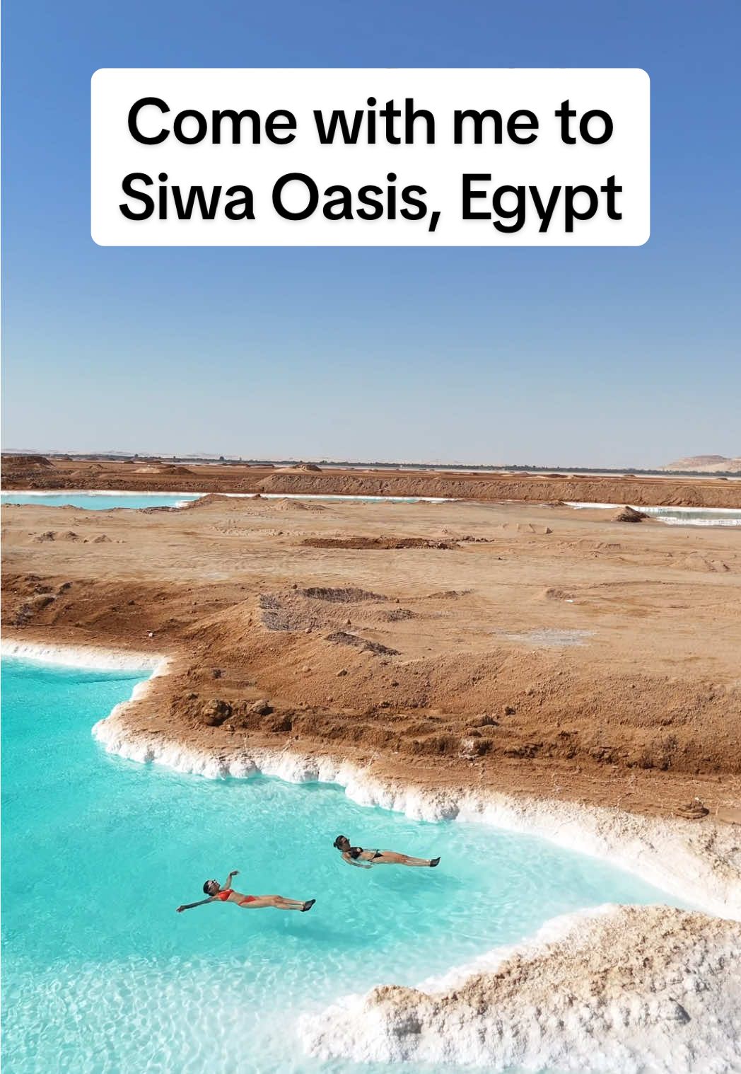 Visiting Siwa Oasis, most beautiful place in the world  My guide: @Nile Empire Tours  I have been wanting to visit Siwa Oasis as long as I can remember  It’s truly such a beautiful part of the world  I think more people do not visit Siwa mainly because it is a bit difficult to get to. There are no flights other than military or private flights so most people have to take a pretty long car ride either from Alexandria or Cairo The town itself feels like you’re stepping back in time. The culture here is completely different from other parts of Arab Egypt and it’s definitely a must visit if you want to see something different from the rest of the country  ##siwaoasis##egypttravel##2025travel##bucketlist##egyptian_tik_tok
