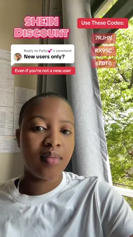 Replying to @Patty💕 #sheincode #discounts #viralvideotiktok 