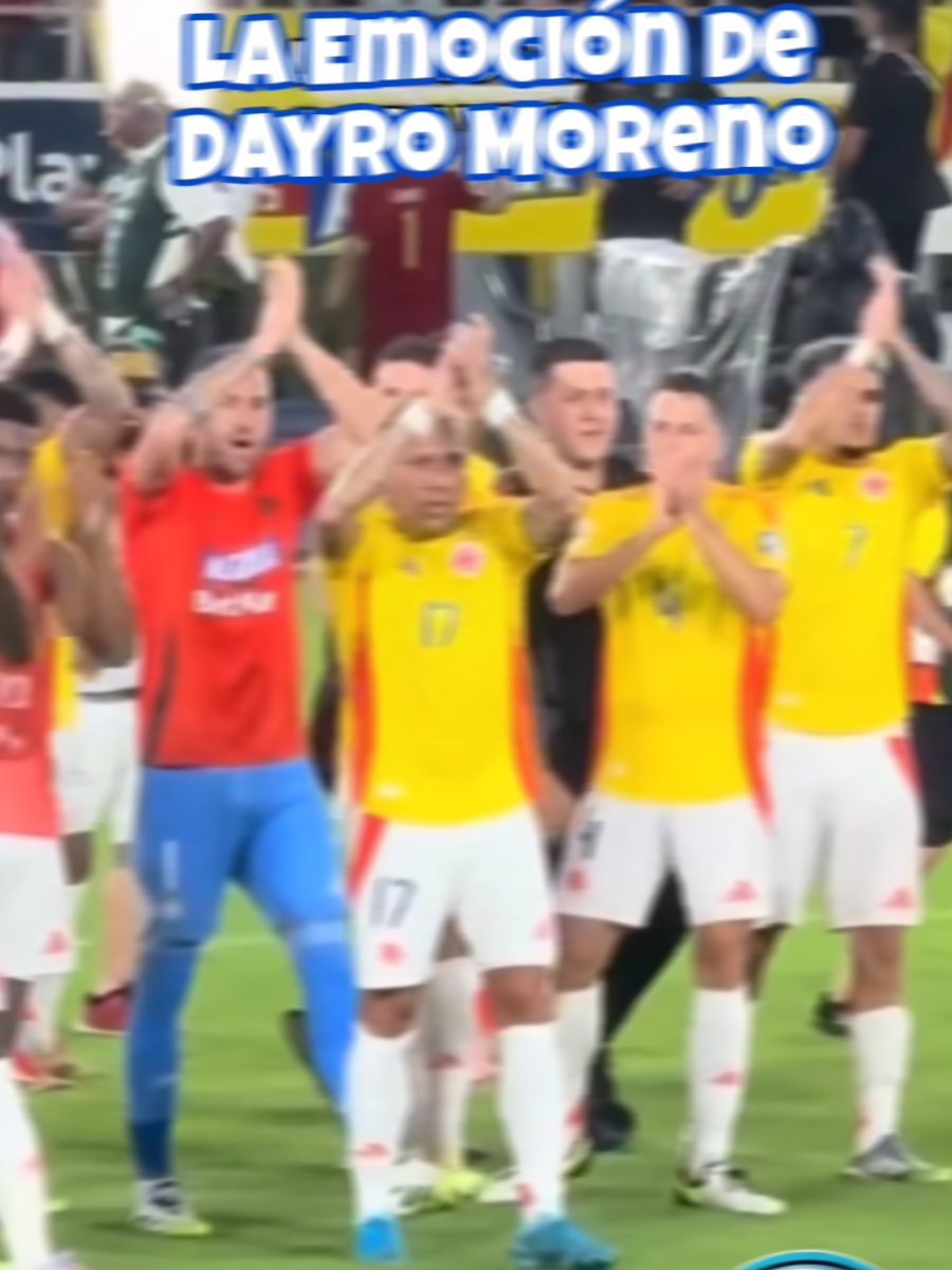 ✅La Emoción De #DayroMoreno #RuedalaPelota #SeleccionColombia