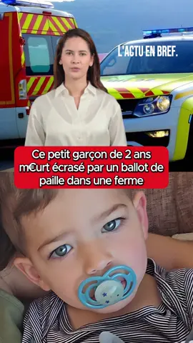 Un terrible drame dans une ferme d’une petite commune de l’aube #actualité #news #infos #maman #drame 