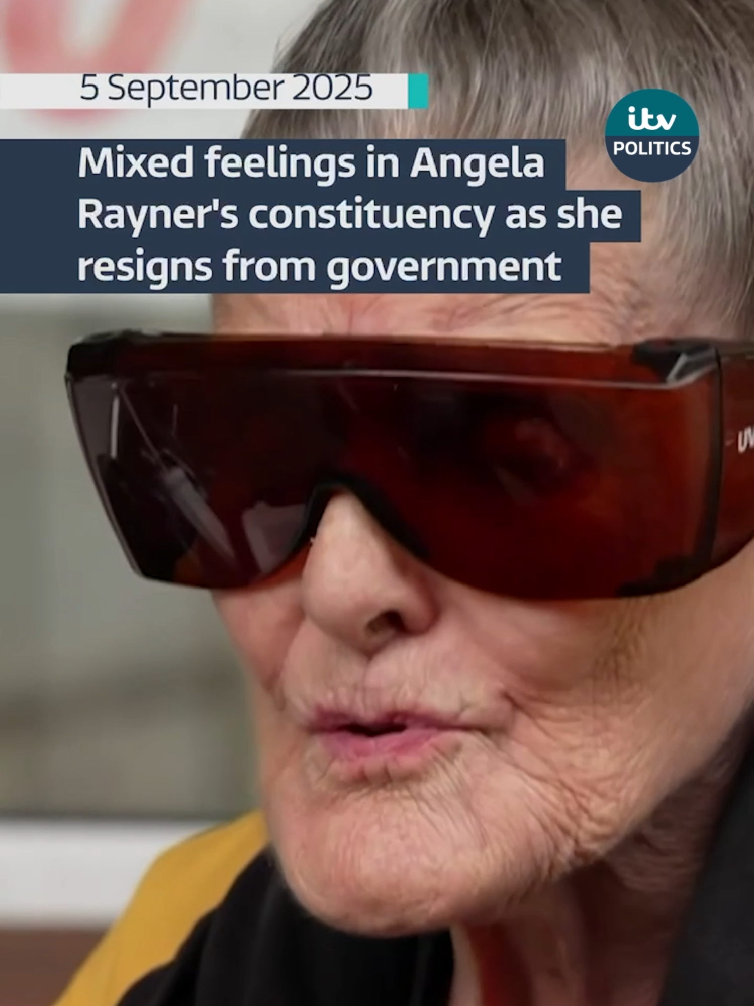 Those living in Angela Rayner’s consistency have shared mixed feelings after she resigned from government. #itvnews #politics #labourparty #angelarayner