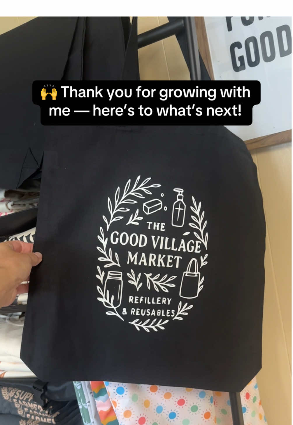 2 months ago I expanded The Good Village Cloth Co. into The Good Village Market 🌱 A new chapter, same mission — thank you for growing with me ✨ #TheGoodVillage #EcoMom #Refillery #ClothDiapering #SmallBizJourney #LowWasteLiving #MomOwned #VillageMoms #SustainableLiving