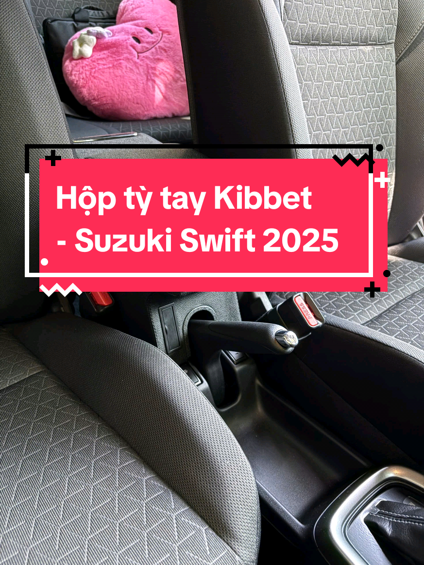 Hộp tỳ tay Suzuki SWIFT 2025  hãng Kibbet -  chuẩn form xe- không che nút sấy ghế  - Lắp đặt đơn giản dễ dàng tì tay chắc chắn #swift2025 #suzukiswift #xuhuongtiktok #kibbet #hoptytay 