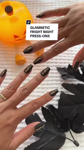 Introducing Rosy Remains by @Glamnetic #PressOnNails #DIYNailsAtHome #NailTok #tiktokshopcreatorpicks #spookyszn 
