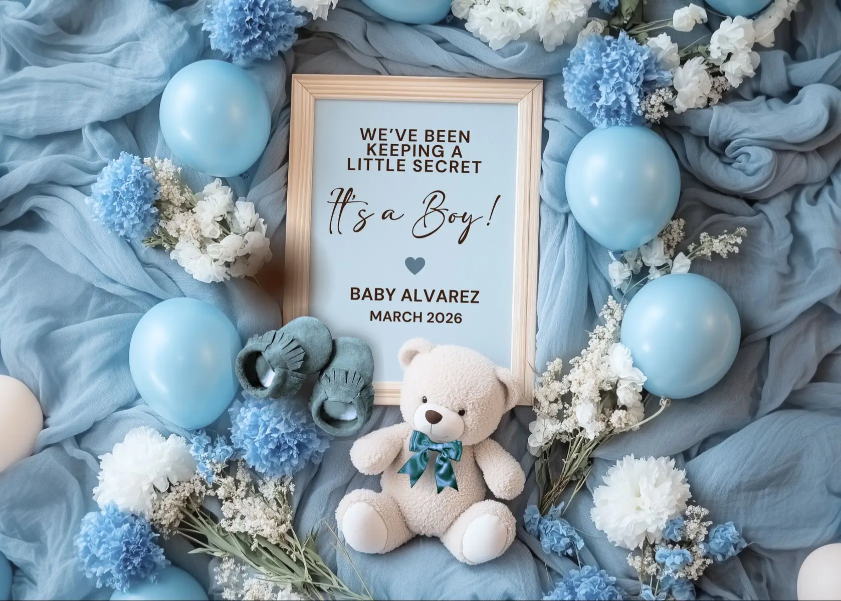 👶 ¡Felices de anunciar que estamos esperando! 👶 Nuestro corazón se llena de alegría al compartir con ustedes esta hermosa noticia 🤍 ✨¡Una gran bendición viene en camino! ✨