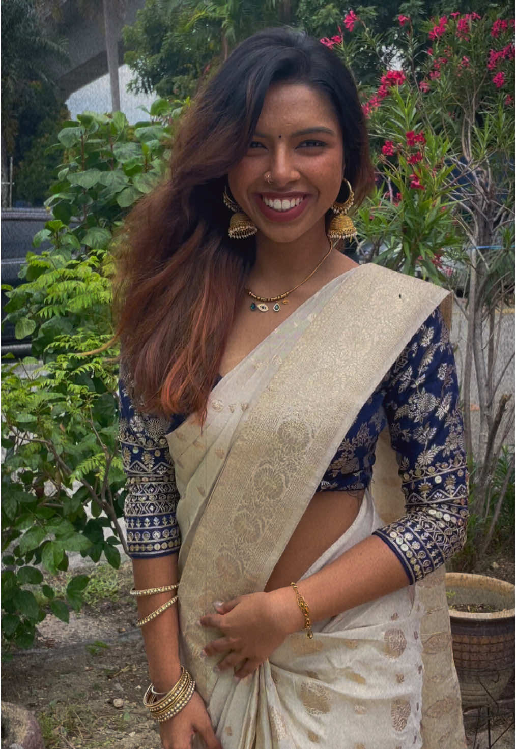 Grace, Gratitude, and Groundedness alongside Dedication, Discipline, and Determination. Celebrated the revamped version and Im loving her 🧿❤️‍🔥😮‍💨👌🏼 #radharagasiya #capcutedits #tamilsong #trendingsong #yeankolgiraiennaikannaleh 