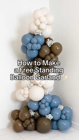 Learn how to make a free standing balloon garland step by step! 🎈This DIY balloon arch is perfect for birthdays, weddings, baby showers, and any party backdrop. No wall or frame needed— just a little creativity ✨ . . . #balloonGarland #balloondecor #balloontutorial #DIY #hacks 