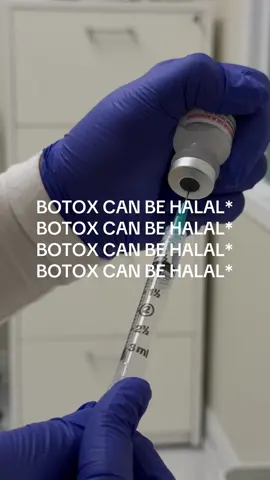 Come to InstaDermMD to book your halal Botox appointment now!  *Most scholars agree Botox is halal when it’s adminstered by a medical expert, uses halal ingredients, and is for restoring appearance or treating medical issues (ex. migraines, jaw pain, etc) Since it’s not completely permanent it’s impermissible if it’s harmful, permanent, or used only for extreme vanity/altering Allah’s creation. #botox #halal #mississauga #oakville #doctors 