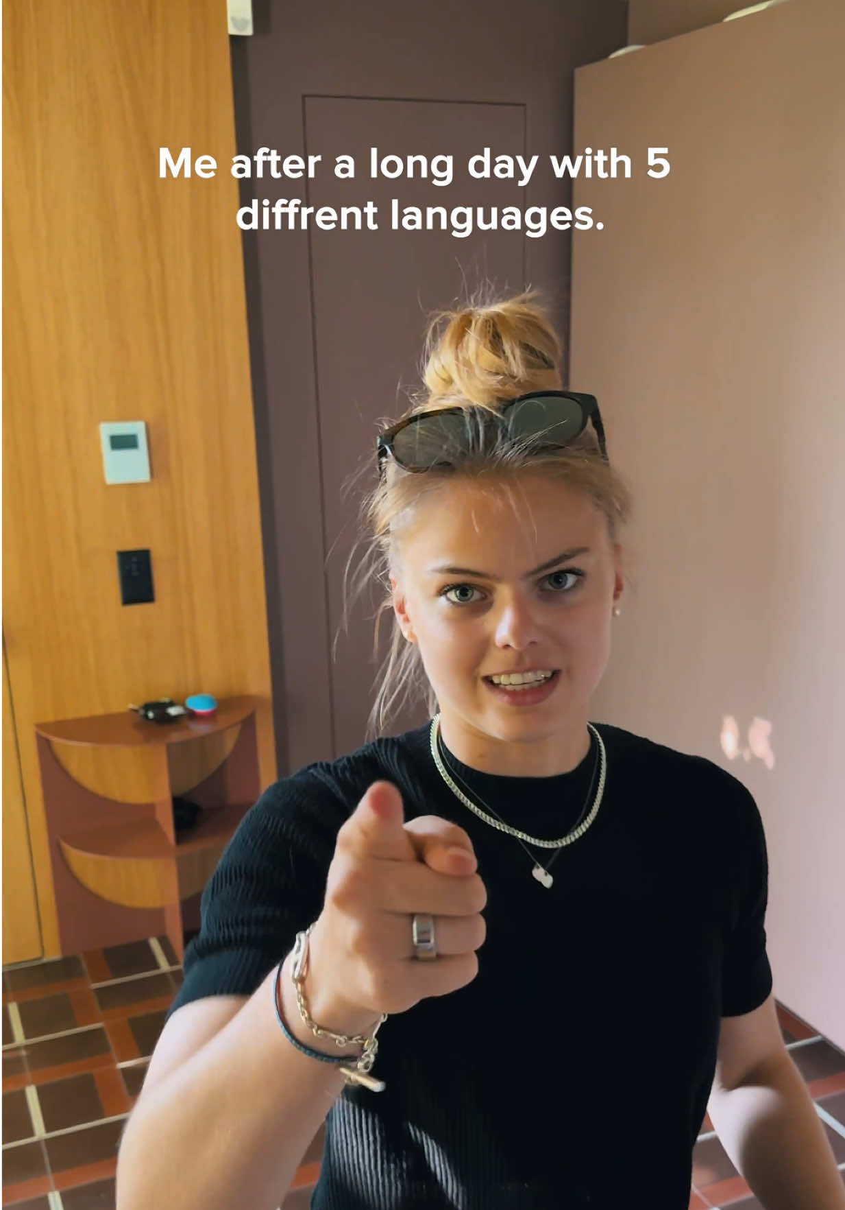 Me after a full day of interviews speaking  different languages 🗣️💬🌍🫠 #f1 #racing #travel #language #foryou 